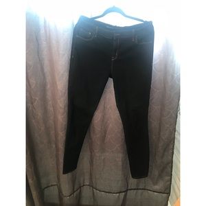 PLUS SIZE OLD NAVY LONG ROCKSTAR JEANS